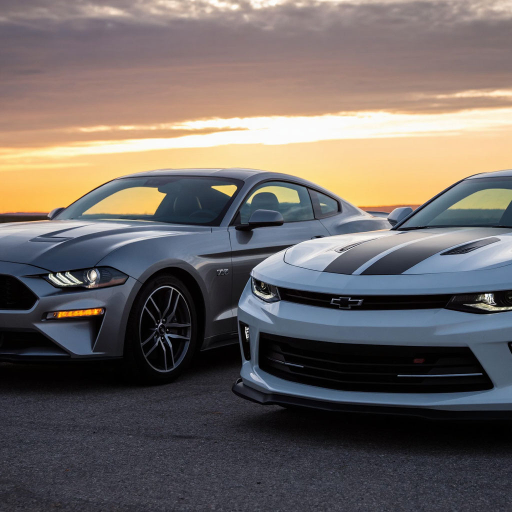 Ford Mustang и Chevrolet Camaro